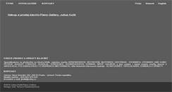 Desktop Screenshot of pianogallery.cz
